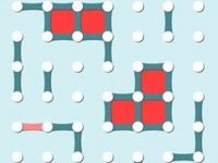 Dots and Boxes Strategy Puzzle
