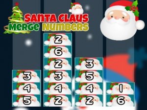 Santa Merge Number Puzzle