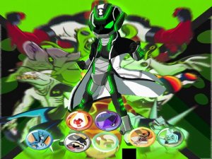 Ben 10 Bubble Shooter Halloween