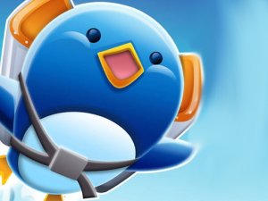 Penguin Flight Arcade Game