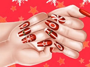 Christmas Nail Salon Game