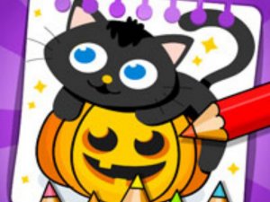 Halloween Coloring Art Game