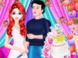 Mermaid Wedding Cake Cooking Game