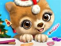 Christmas Animal Makeover Salon