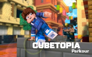Cubetopia Parkour - Free Online Block Adventure Game