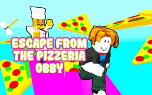 Escape from the Pizzeria Obby - Parkour Adventure Online Game - Ludoryx free online game