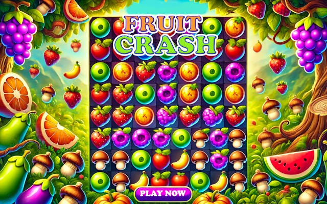 Fruit Crash - Juicy Puzzle Match Game