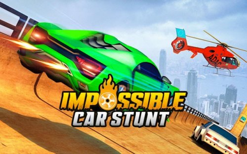 Impossible Car Stunt Game: Sky Racing 3D