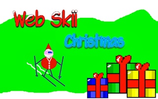 Web Ski Christmas: Santa's Gift Rush