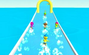 Aquapark Surfer Race: Water Slide Racing Game Online - Ludoryx free online game