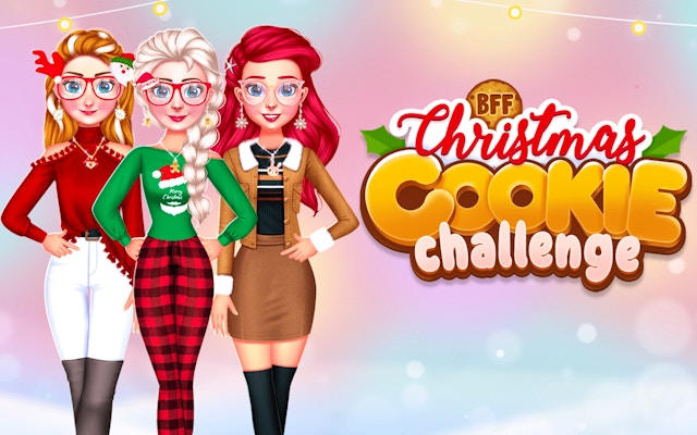 Bff Christmas Cookie Challenge: Princess Baking Party