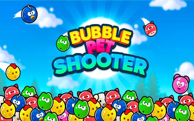 Bubble Pets Shooter - Free Match 3 Puzzle Game