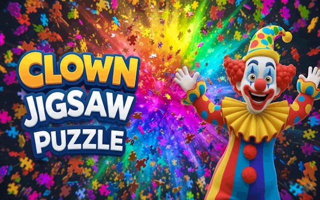 Clown Jigsaw Puzzle Game