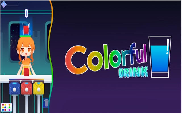 Colorful Drink: Mix & Match Memory Game