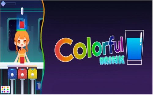 Colorful Drink: Mix & Match Memory Game