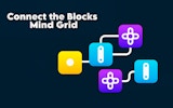 Connect the Blocks Mind Grid Logic Puzzle