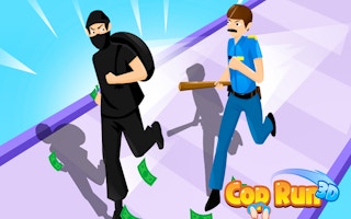 Cop Run 3D - Police Chase Parkour Game