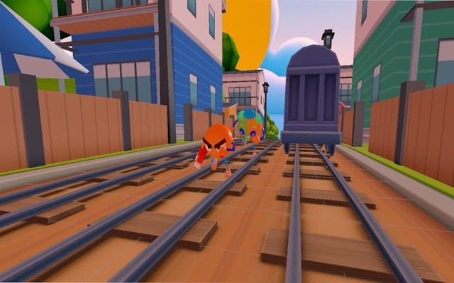 Emoji Chasing: Subway Rush