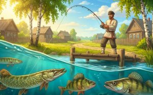 Fishing the Russian Way: Angler's Journey Online Game - Ludoryx free online game