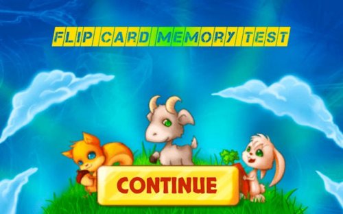 Flip Card Memory Test: Puzzle Matching Game