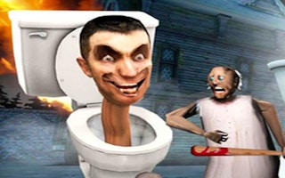 Granny Kill Skibidi Toilet Behind - Stealth Action Game