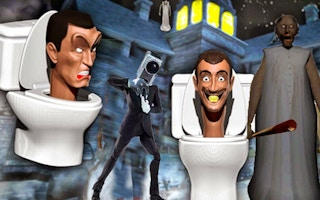 Granny Street Rage Skibidi Toilet Game