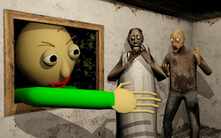 Granny vs Baldi and Grandpa Horror Game