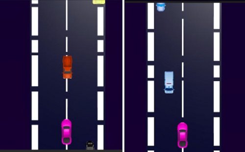 Highway Car Race 2D: Turbo Rush - Top-Down Arcade Racing Game