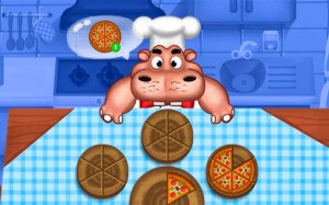 Hippo Pizza Chef - Cooking Puzzle Online Game - Ludoryx free online game