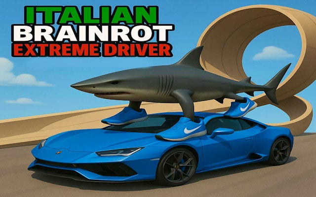 Italian Brainrot Extreme Driver - Chaotic Racing Game