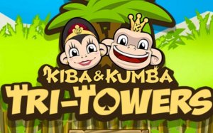 Tri-Towers Solitaire: Kiba & Kumba Adventure Online Game - Ludoryx free online game