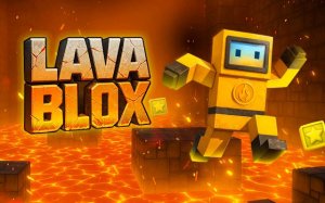 Lava Blox 3D Parkour Platformer Game - Ludoryx free online game