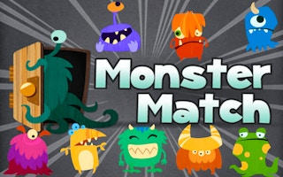 Monsters Match Memory Game