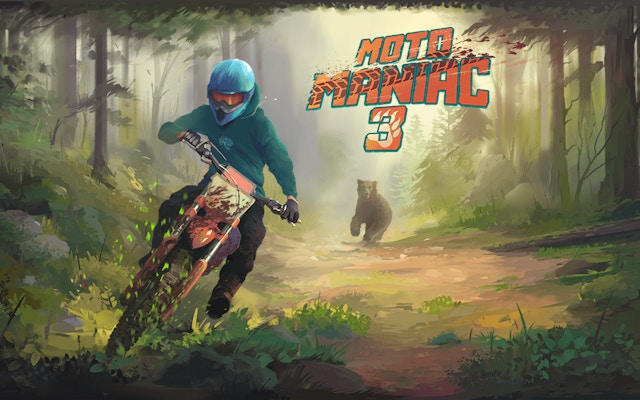 Moto Maniac 3: Forest Trial Challenge