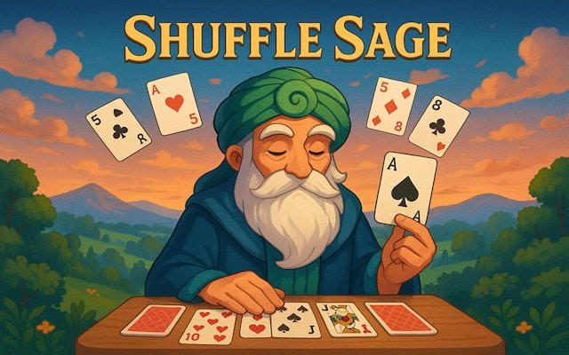 Shuffle Sage: Solitaire Card Puzzle