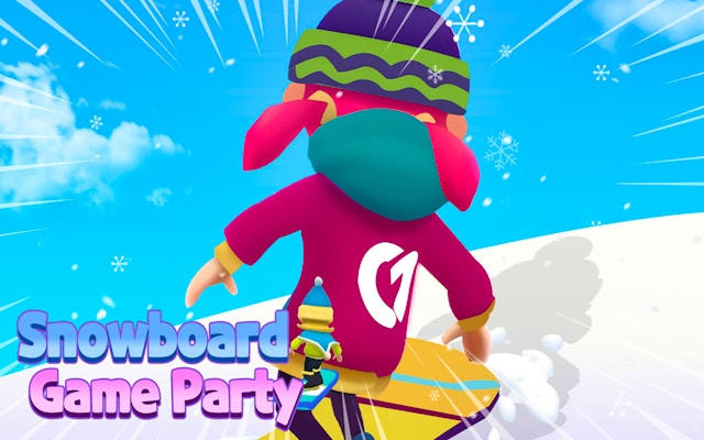 Snowboard Game Party - Multiplayer Racing