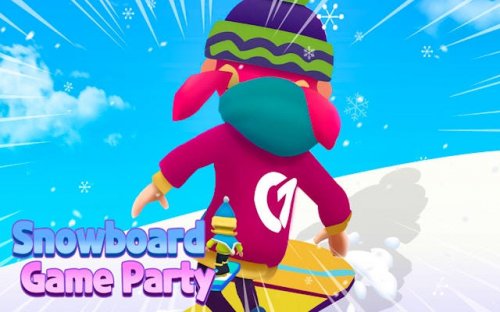 Snowboard Game Party - Multiplayer Racing