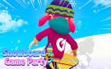 Snowboard Game Party - Multiplayer Racing