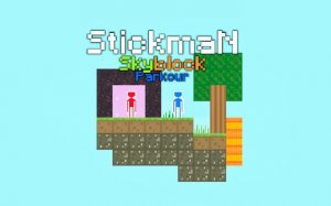 Stickman Skyblock Parkour: Free Online Adventure Game - Ludoryx free online game