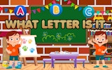 What Letter is It? - Alphacasual game Learning Game