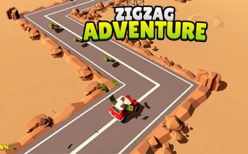 Zigzag Adventure: Endless Car Runner