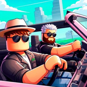 Obby vs Noob Driver Racing Game
